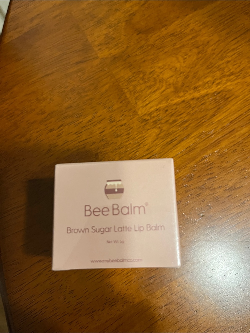 Brown Sugar Latte Lip Balm - Soft Pink Packaging